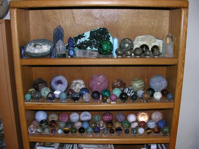 Mineral spheres - they don't all HAVE to be glass!