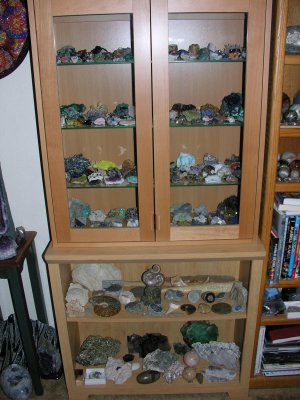 Mineral specimens....