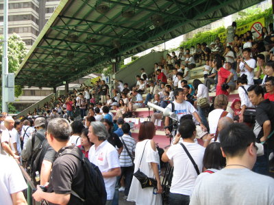 Cantonese Protest in Hong Kong