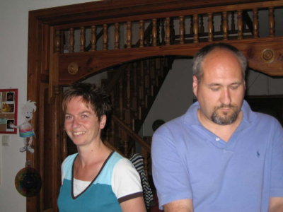 Mai 2008, Waasems und Pasztelyaks bei uns
