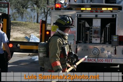 Tampa FD 3 Alarm Apt. Fire (2.11.08)
