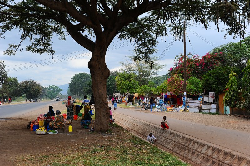 small town of Mto Wa Mbu