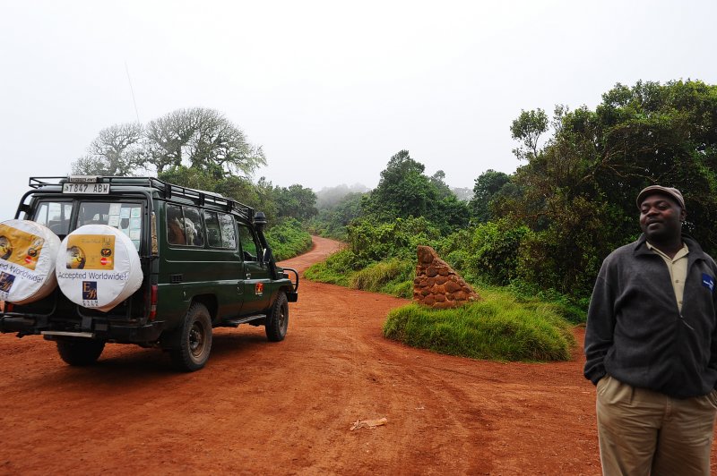 Duncan and his land cruiser