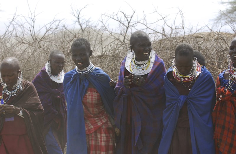 Maasai women