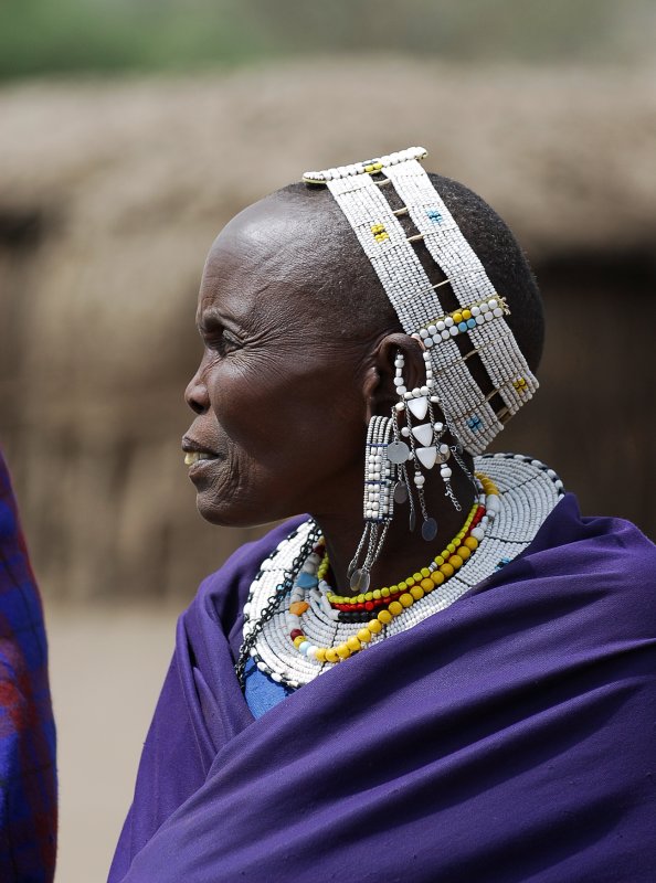 Maasai woman