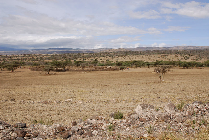 Maasai village we visisted