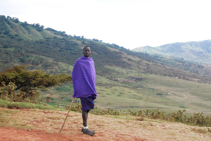 Maasai man