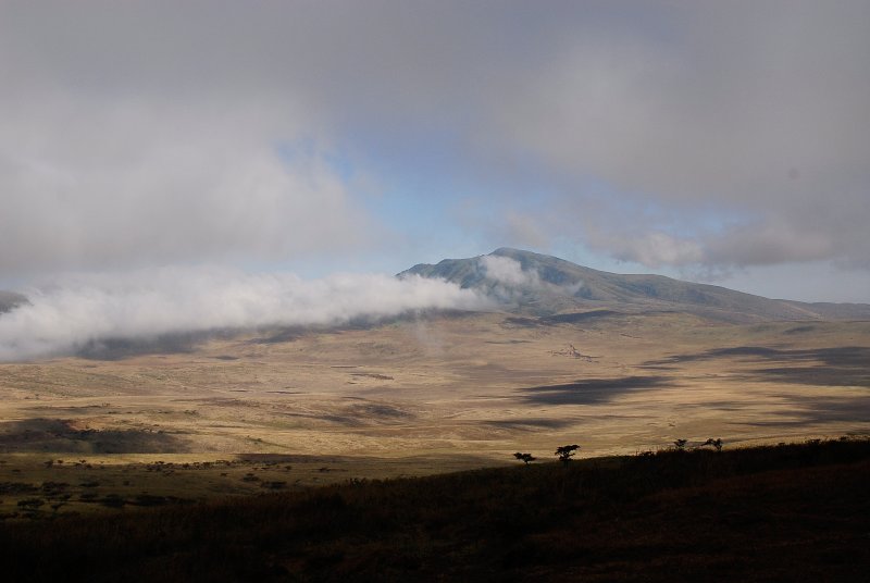 Scenery of Ngorongoro.