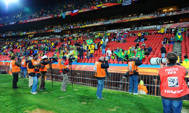 photographers at work