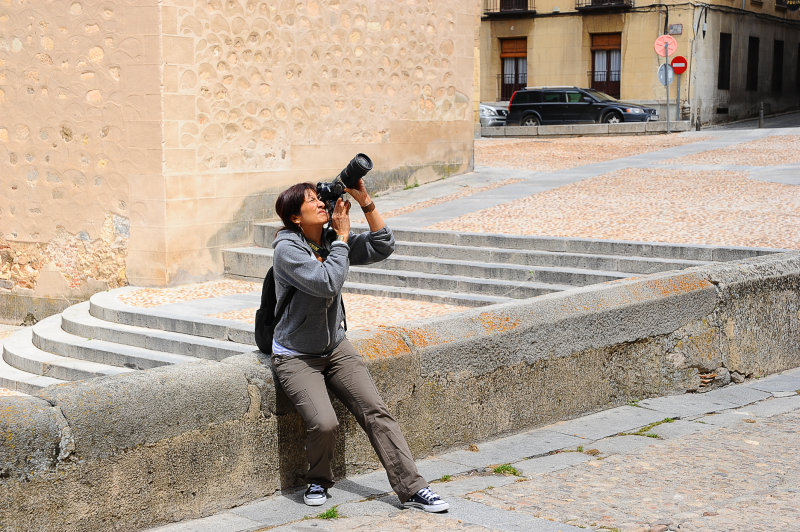 San Martin square.Segovia