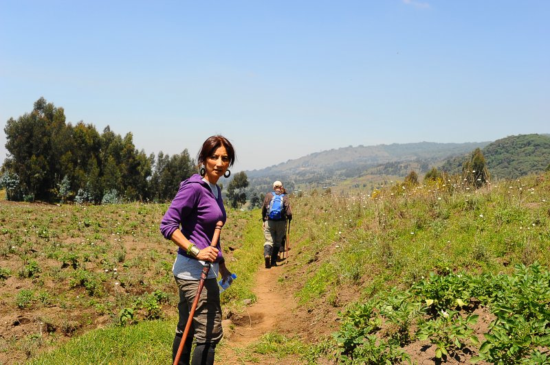 On the way back.Kinigi