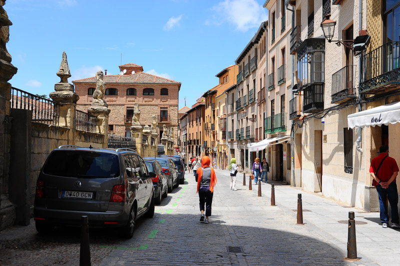 Calle de Daoiz.Segovia