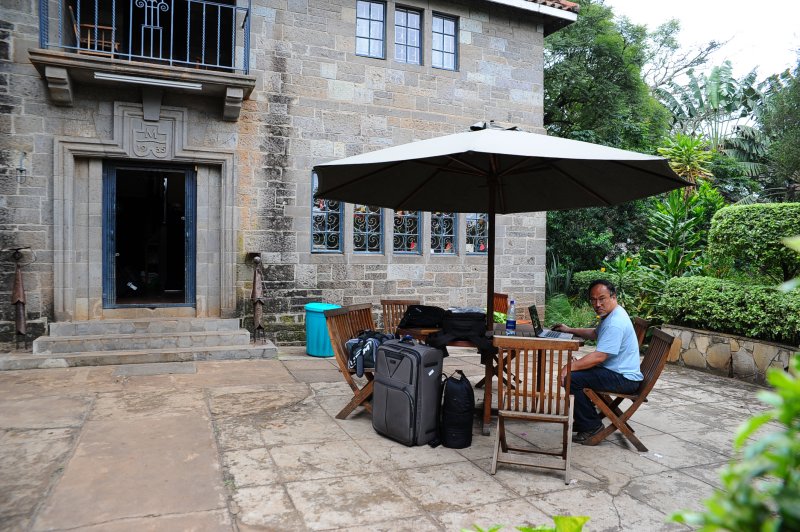 Wildebeest camp . Nairobi
