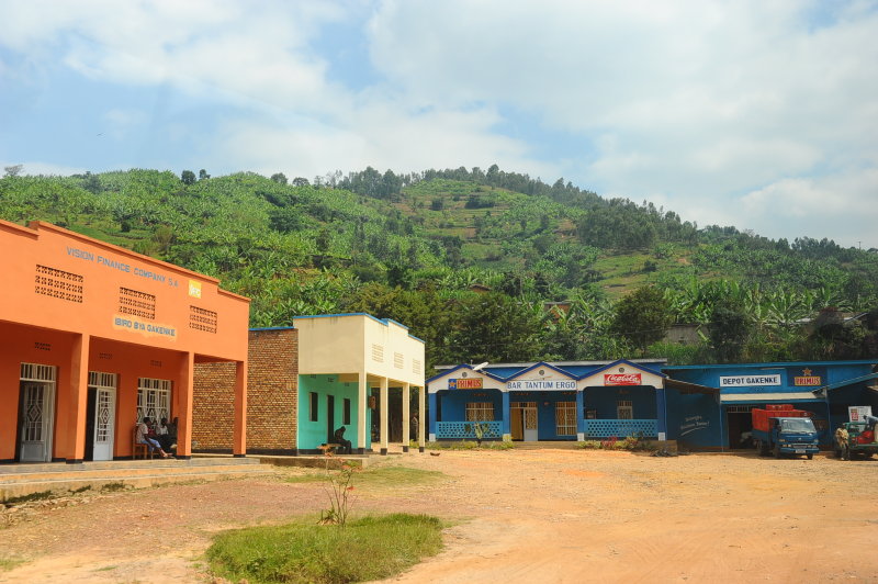 Road to Ruhengeri. Rwanda
