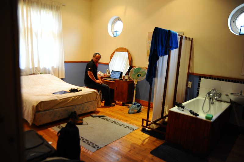the 2B Backpackers Lodge.Johannesburg