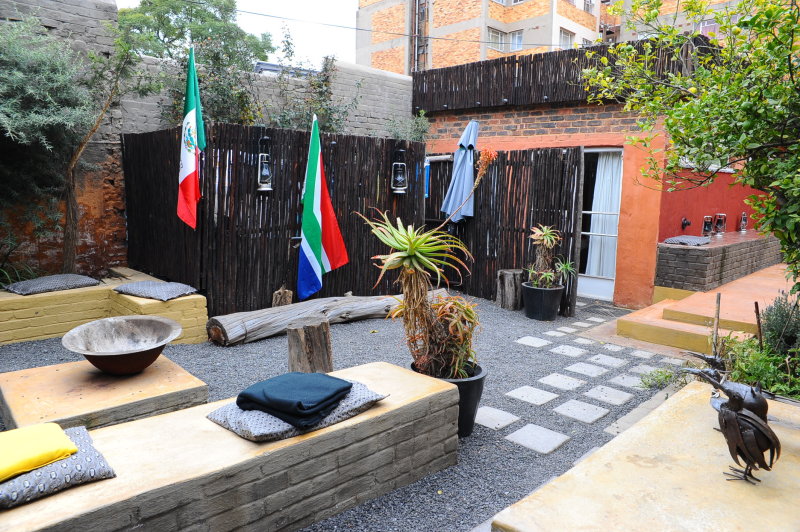the 2B Backpackers Lodge.Johannesburg