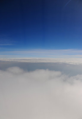 over the Rwanda sky