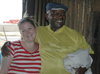This fellow HAD to have a photo taken with Rachelle