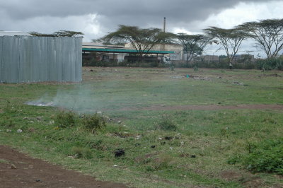 for today this area was cleaned