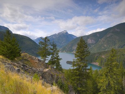 Diablo Dam and Lake