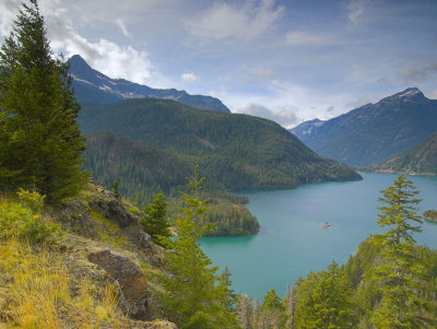 Diablo Dam and Lake