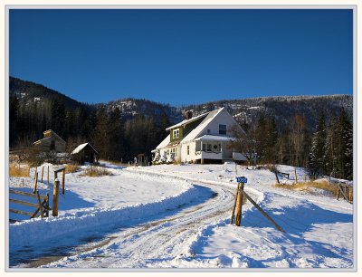 Old house, Orin-Rice Rd.