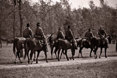 Confederate riders