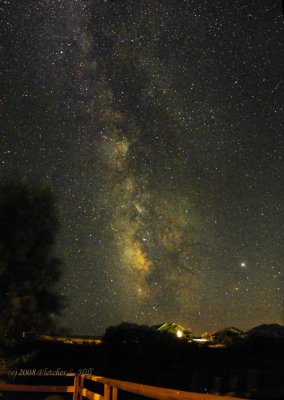 The Milky Way Core, August