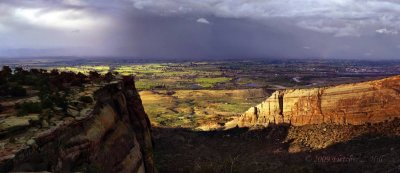 Grand Valley from Colorado National Monument