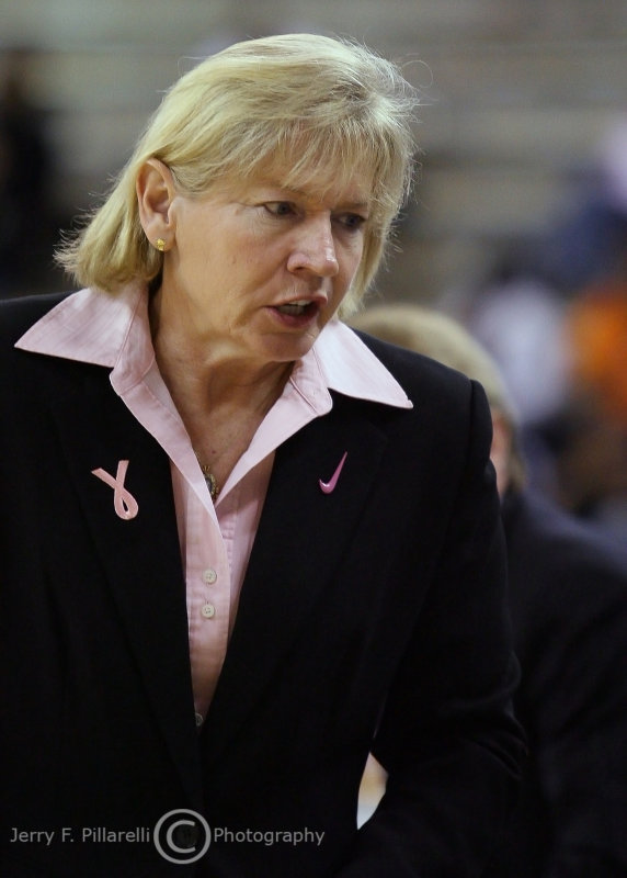 North Carolina Tar Heels Head Coach Sylvia Hatchell has words for her bench