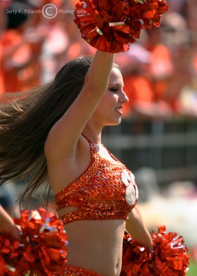 Clemson University Cheerleader