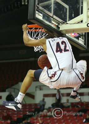 …Wildcats F Horne puts away the monster jam