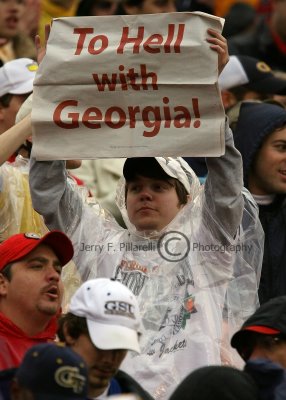 Georgia Tech Fan expresses his true feelings for the home team