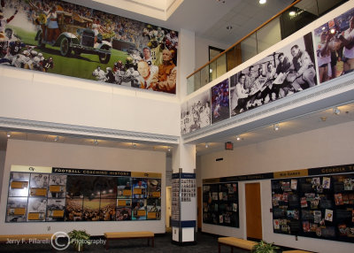 Atrium in the Homer Rice Center for Sports Performance