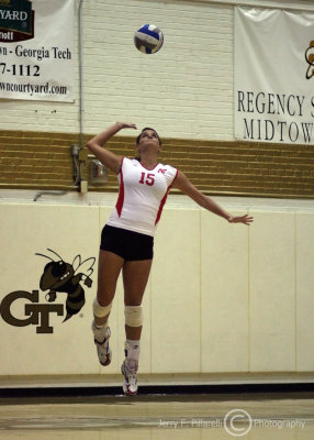Austin Peay MB Talor Skinner jump serve