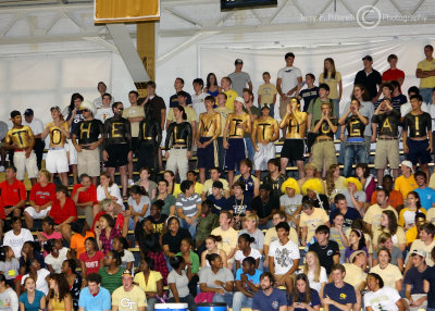 Yellow Jackets fans spell out their feelings for their intrastate rivals