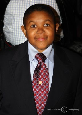 Actor Emmanuel Lewis of Webster fame at the Steve Harvey event