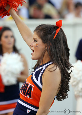 Virginia Cavaliers Cheerleader