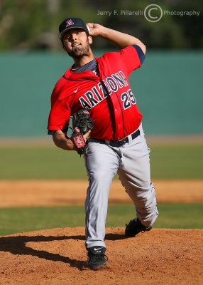 Wildcats P Schlereth delivers a pitch