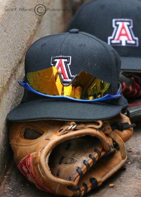 as the #1 Arizona Wildcats hang on to win 9 - 8 and take the season opening series 2 - 1