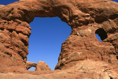 Looking through Turret Arch at the South Window