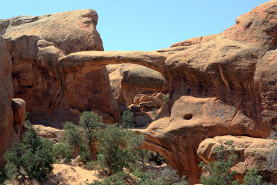Double O Arch from the Devils Garden Trail