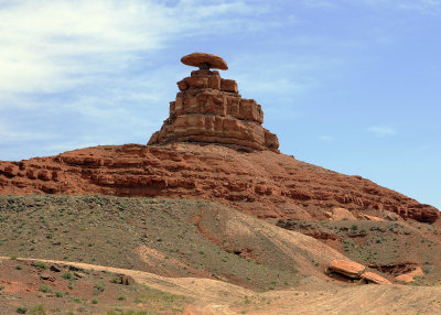 Mexican Hat formation - Mexican Hat, Utah