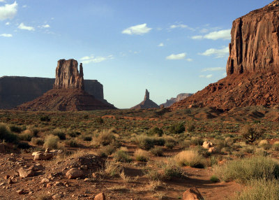 West Mitten, Big Indian and Merrick Butte