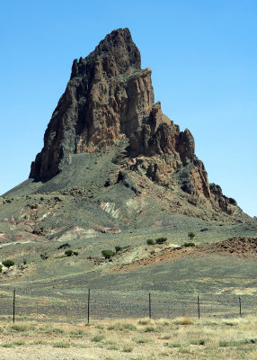 Agathla Peak south on US Highway 163 toward Kayenta Arizona