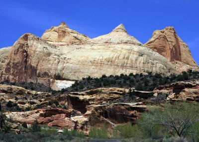 Capitol Reef National Park domes and peaks