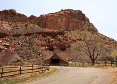 A barn in the Fruita Historic District