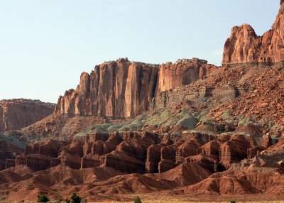 Rock formations and cliffs - Capitol Reef National Park