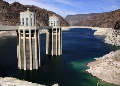 Lake Mead from the Arizona side