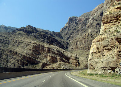 Mountainous terrain in the Lake Mead Recreational area, Arizona